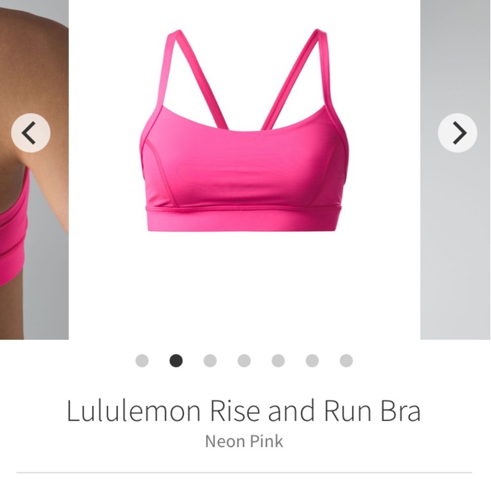 Lululemon Rise and Run bra. 10.